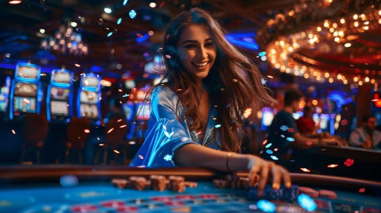 Aplikasi mobile ontogel menampilkan meja blackjack live dengan dealer nyata di studio multi-kamera profesional